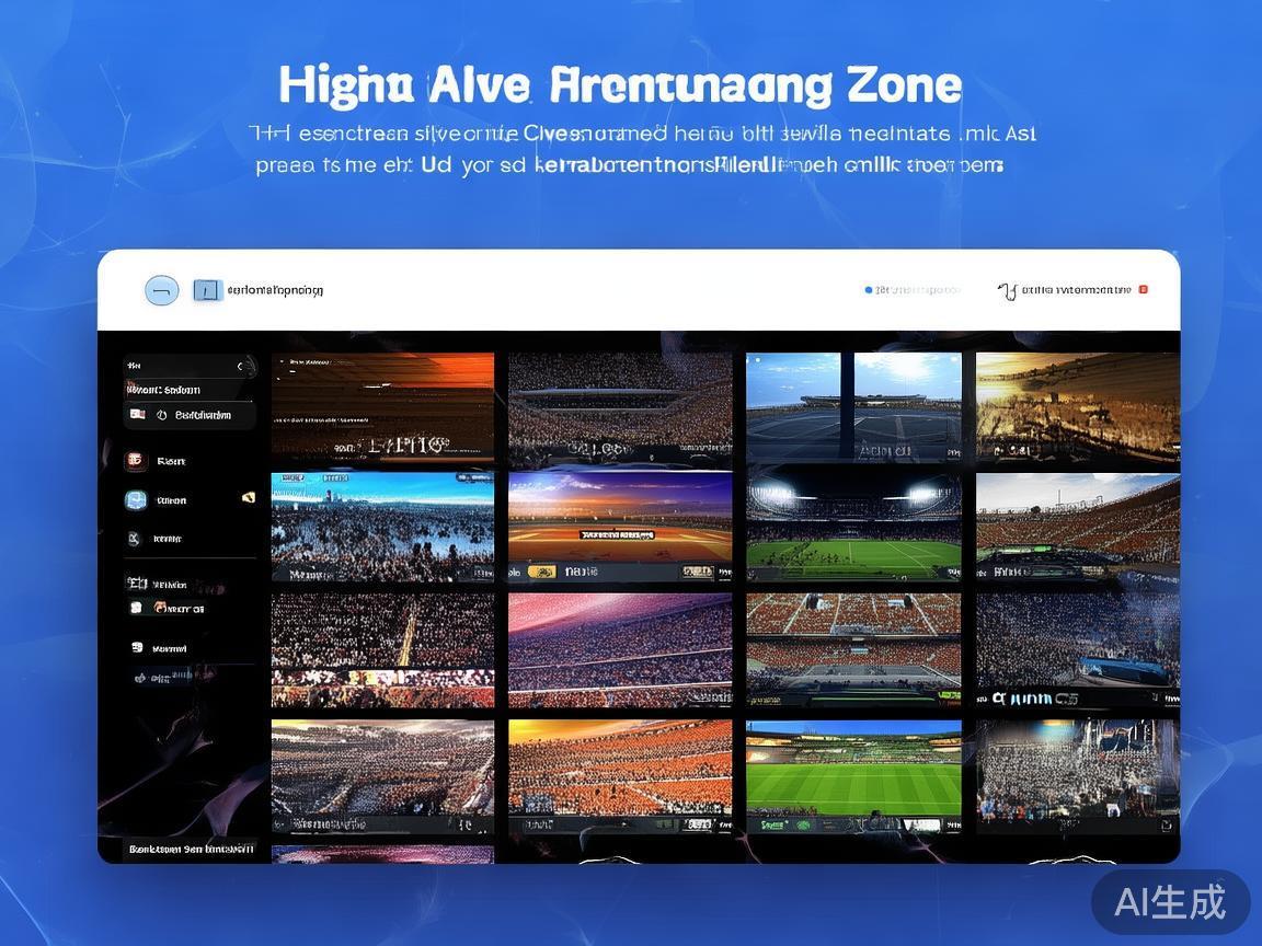 界面设计简洁直观，用户可以轻松找到自己感兴趣的体育